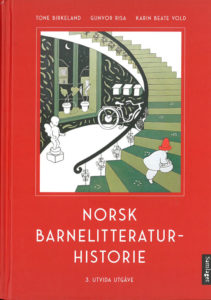 Norks Barnlitteraturhistorie -kirjan kansi.