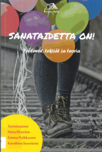 Sanataidetta on -kirjan kansi.