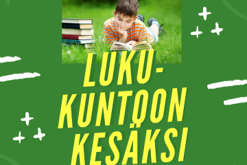 Lukukuntoon kesäksi -mainos