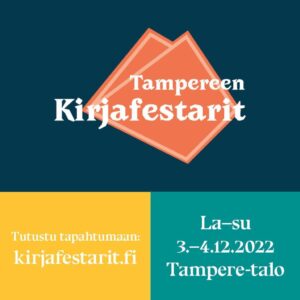 Tampereen kirjafestarien logo.