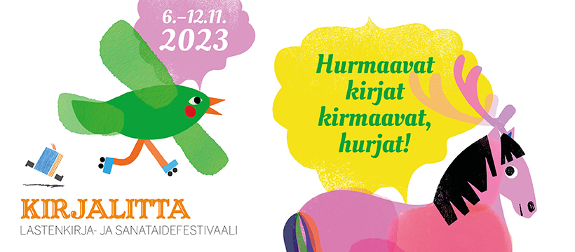 Kirjalitta-festivaalin mainoskuva.