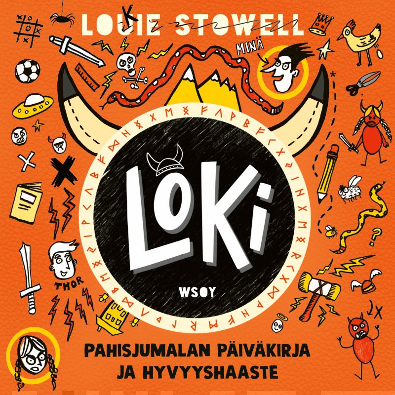Louie Stowell: Loki: Pahisjumalan päiväkirja ja hyvyyshaaste