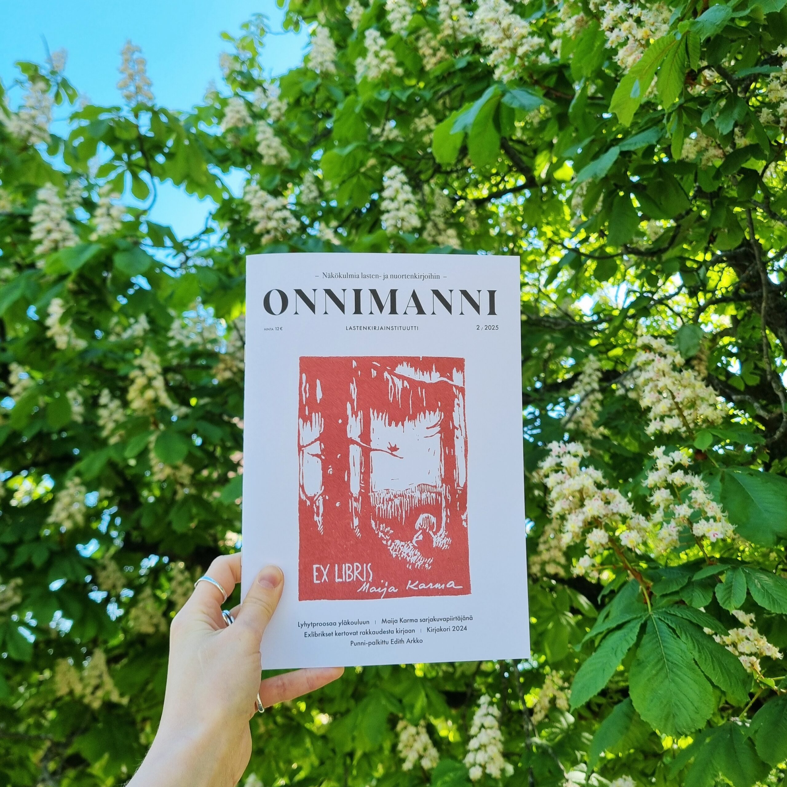 Onnimanni-lehden numero 2/25.