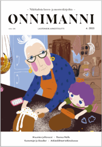 Onnimanni-lehden numeron 4/25 kansi.