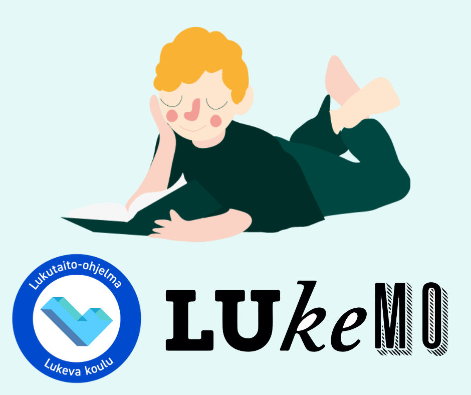 Lapsi, joka on mahallaan ja joka lukee kirjaa.