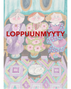 Camilla Mickwitzin kuvitusta kirjaan Emilia ja kolme pikkuista tätiä.