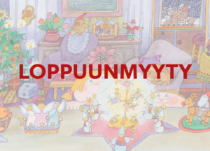 Camilla Mikcwitzin kuvitusta kirjaan Pieni enkeli.